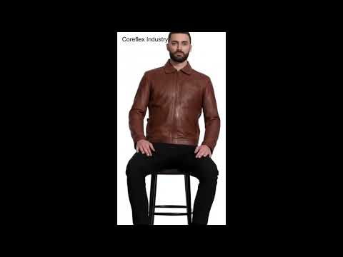 Inferno Brown Leather Jacket
