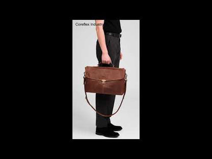 Leather Satchel Backpack