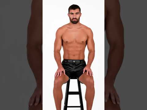 Leather Short Shorts