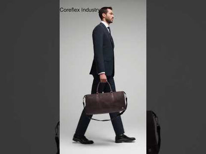 Large Leather Duffle Bag