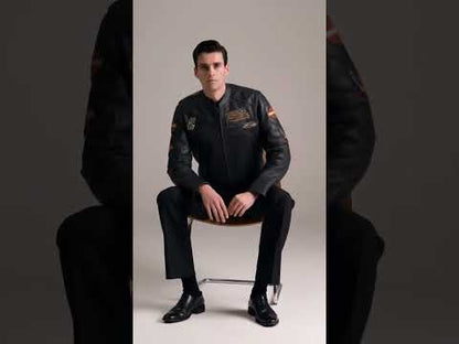 HD Herre Regulator Perforert Skinnjakke