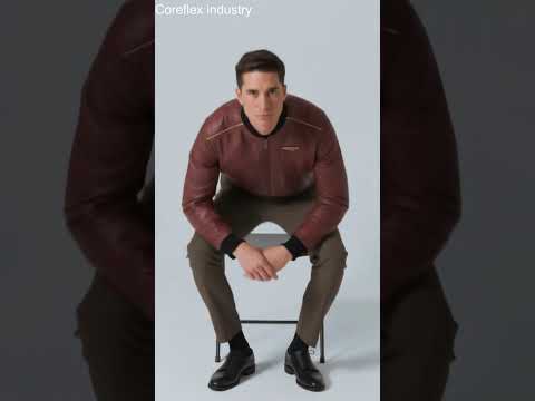 H-D  Blouson Leather Jacket 120th Anniversary dark brown