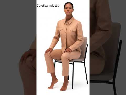 Women's Tan Soft Leather Shirt