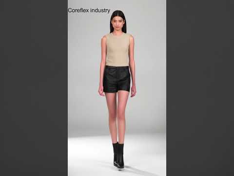 Leather Shorts Plus Size Women's