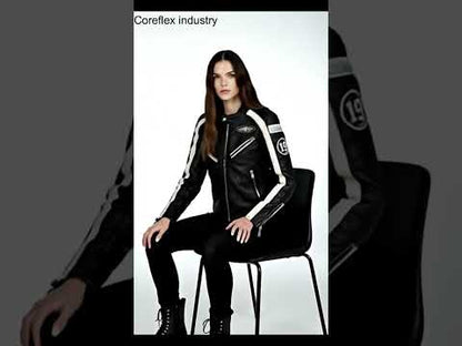 Lapitud bikerjakk, veisenahast 