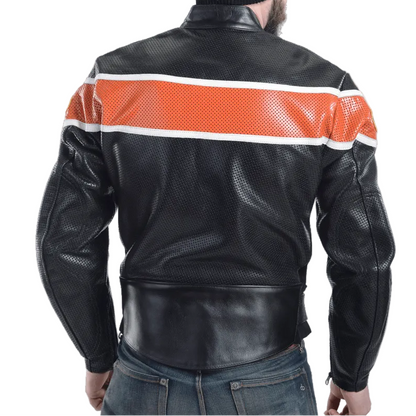 Stallion Sportrider Competition Leather Motorcycle Jacket