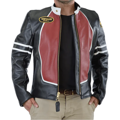 Herre motorcykel racerjakke