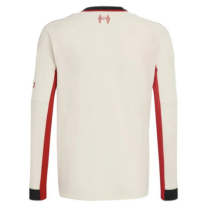 2025-2026 Liverpool Away Long Sleeve Soccer Kit